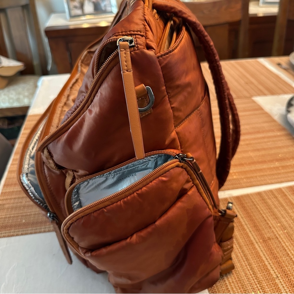Caraa | Baby Bag Large in Clay Nylon - Picture 14 of 16